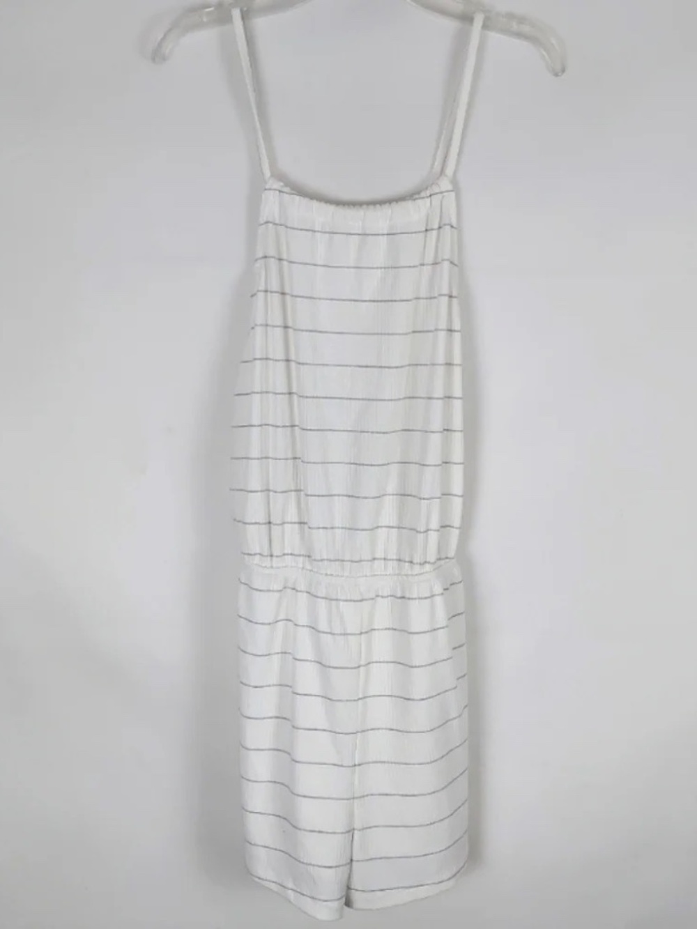 Emory Park Striped Romper Womens L Casual Summer Festival Soft Girl Minimalist